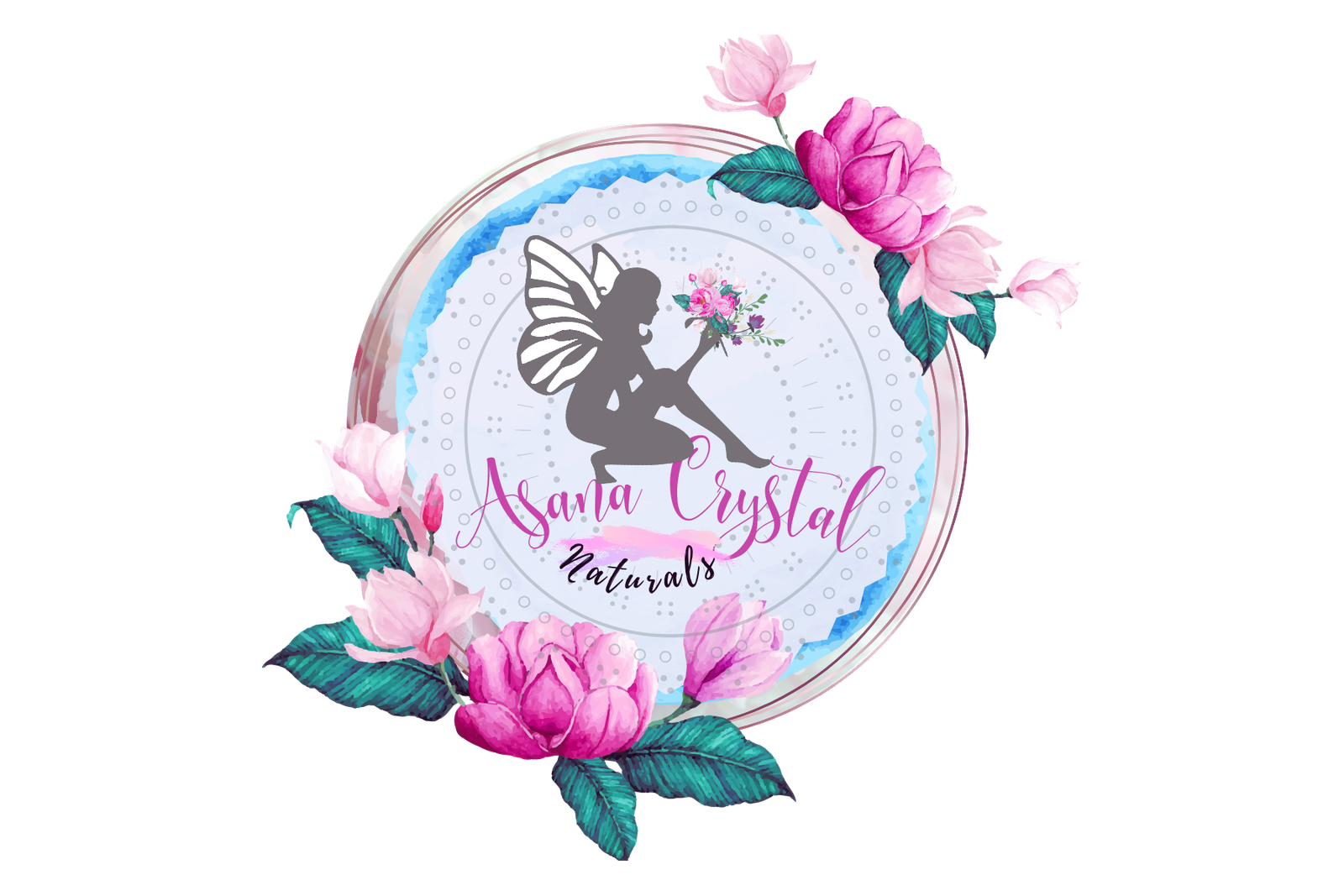 Asana Crystal Naturals logo